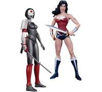 Warner Bros. Wonder Woman Vs Katana - Wonder Woman vs. Katana Action Figure Set - 18 cm G