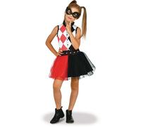 Warner Déguisement Luxe Harley Quinn Dc Super Héro Girls Multicolore