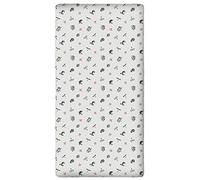 Warner Harry Potter Drap Housse 90x190 cm, Coton, Blanc