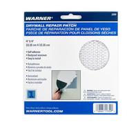 Warner Manufacturing 11359 Patch de réparation de cloison sèche autocollant en aluminium Argenté