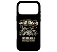 Warner Robins GA USA Design rétro Vieilli Moto Coque pour iPhone 17 Pro Max