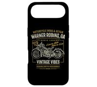 Warner Robins GA USA Design rétro Vieilli Moto Coque pour iPhone Air