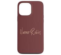 Warner Robins Georgia Design Vintage élégant Coque pour iPhone 13 Pro Max