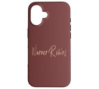 Warner Robins Georgia Design Vintage élégant Coque pour iPhone 16