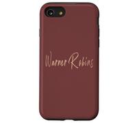 Warner Robins Georgia Design Vintage élégant Coque pour iPhone SE (2020) / 7/8