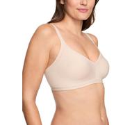 Warner's Blissful Benefits Rm3911w Soutien-Gorge Confortable sans Couture Extensible sans Armatures légèrement doublé Shirt, Opaque, Butterscotch, L Femme