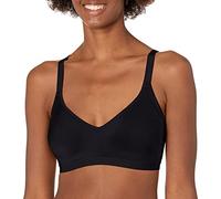 Warner's Blissful Benefits Underarm-Smoothing with Seamless Stretch Wireless Lightly Lined Comfort Bra Rm3911w Soutien-Gorge de T-Shirt, Opaque, Noir, S Femme