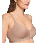 Warner's Blissful Benefits Underarm-Smoothing with Seamless Stretch Wireless Lightly Lined Comfort Bra Rm3911w Soutien-Gorge de T-Shirt, Opaque, Amande grillée, XXL Femme