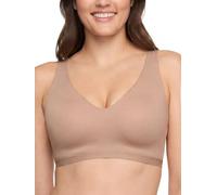 Warner's Cloud 9 Super Soft, Smooth Invisible Look Wireless Lightly Lined Comfort Bra Rm1041a Soutien-Gorge de T-Shirt, Opaque, Amande grillée, M Femme