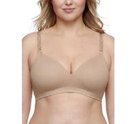 Warner's Distillery - Reggiseno da donna Cloud 9 senza fili Mandorla tostata. 4D