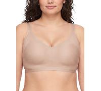 Warner's Easy Does It Underarm-Smoothing with Seamless Stretch Wireless Lightly Lined Comfort Bra Rm3911a Soutien-Gorge, Amande grillée, XXX-Large Femme
