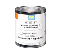 Warnex Warnex Structure Paint Black 1Kg