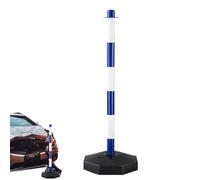 Warning Column, Reflective Traffic Delineator, Adjustable Caution Post, Sturdy Safety Cone, High Visibility Barrier, Ideal for Roadway, Parking Lot, Driveway, Construction Zone Use