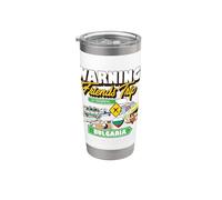 Warning Friends Trip in Progress Bulgarie Travel Matching Gobelet isotherme en acier inoxydable double paroi