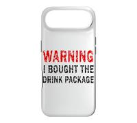 Warning I Brought The Drink Package Croisière Vacances Coque pour iPhone Air