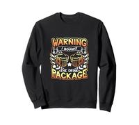 Warning I Bught The Drink Package Nouveauté Sweatshirt