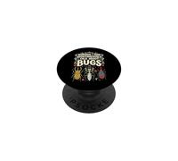 Warning I May Spontaneously Talk About Bugs PopSockets PopGrip Adhésif