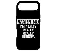 Warning: I'm Really Really Really Hungry Funny Food Dad Joke Coque pour iPhone Air