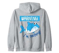 Warning I'm Teething Shark Lover Vêtements pour bébé Sweat à Capuche