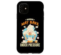 WARNING MAY BAKE UNDER PRESSURE Coque pour iPhone 11