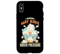 WARNING MAY BAKE UNDER PRESSURE Coque pour iPhone X/XS