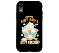 WARNING MAY BAKE UNDER PRESSURE Coque pour iPhone XR