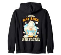 WARNING MAY BAKE UNDER PRESSURE Sweat à Capuche