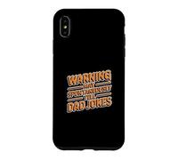 Warning May Spontaneously Tell Dad Jokes Coque pour iPhone XS Max