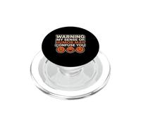Warning My Sense of Humor May Confuse You Bizarre PopSockets PopGrip pour MagSafe