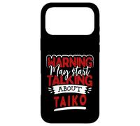 Warning Pourrait Commencer à Parler de Funny Taiko Drummer Pun Coque pour iPhone 17 Pro Max