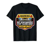 Warning Pourrait Commencer à Parler de la Blague de Wwing Crew Waying Fun T-Shirt