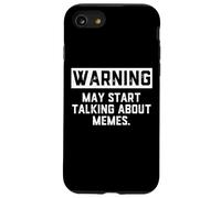 Warning Pourrait Commencer à Parler de mèmes Funny Internet Troll Coque pour iPhone SE (2020) / 7/8