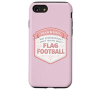 Warning Pourrait Commencer à Parler d'une joueuse de Flag Football Coque pour iPhone SE (2020) / 7/8