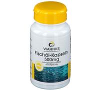 WARNKE capsules d'huile de poisson 500 mg Capsule(S) 100 pc(s)