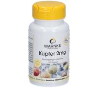 Warnke Cuivre 2 mg Capsule(S) 100 pc(s)