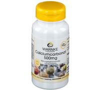 Warnke Vitalstoffe Carbonate de calcium 500 mg comprimés à mâcher Comprimé(S) À Croquer 100 pc(s)