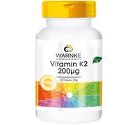 Vitamine K2 200g - 100 comprimés - Végan- Ménaquinone MK-7 | Warnke Vitalstoffe - Qualité des pharmacies allemandes