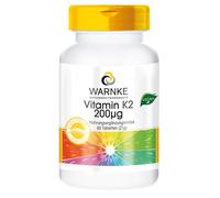 Vitamine K2 200mcg - 60 comprimés - Menaquinon MK-7 | Warnke Vitalstoffe - Qualité des pharmacies allemandes