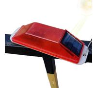 Warnlicht Solar,Solar-Blitzwarnlicht | LED-Blinkleuchte - Empfindliche Warnlampe, Superhelles Wasserdichtes, Verkehrszeichenleuchten Für Die Bausicherheit
