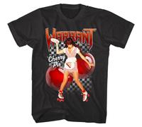 Warrant Waitress Rollerskates Men's T Shirt Cherry Pie Rock Song BlackXL
