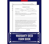 Warranty Deed Form Book: 50 Forms for Real Estate Sales and Title Transfers | 8.5 x 11 inches.