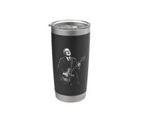 Warren G Harding Guitare Gobelet isotherme en acier inoxydable double paroi