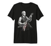 Warren G Harding Guitare T-Shirt Haut de Gamme