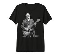 Warren G Harding Guitare T-Shirt Haut de Gamme