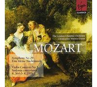 Warren-Green, Christopher - Mozart - Symphonie n°29 / Symphonies concertantes K.364 et K.297b / Concerto pour violon n°5 ...