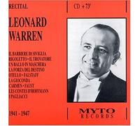 Warren, Leonard - Recital 1941-1947