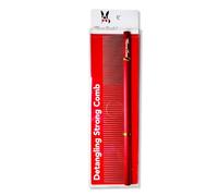 Warren London Peigne démêlant solide pour chiens | 25,4 cm | Contrôle du confort, durabilité et détails pour chiens de petite, moyenne et grande taille | Outil de toilettage ergonomique pour chien et