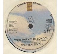 WARREN ZEVON - werewolves of london / same 45 rpm single