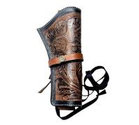 warreplica Étui en Cuir Western Gun Holster Heritage 22 Holster .38 .44 .45 .357 .358 Holsters de Cowboy pour Revolvers 4" à 8" Environ Heritage Rough Rider Holster en Cuir