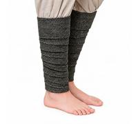 warreplica Guêtres vikings en laine, motif chevrons, (96 pouces), pour reconstitution historique médiévale | Accessoire de costume de guerrier nordique | historiques pour cosplay, fêtes médiévales